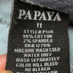 Papaya  PREMIUM Dark Wash Distressed Denim JEANS Sz 11 P134 Photo 3