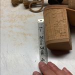 Toms  Cork Heeled Open toe  Sz 9.5W New Photo 7