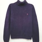 LRL plum turtleneck sweater size large Photo 0