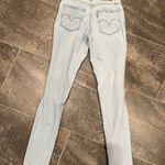 Levi's Levi’s 721 Light Blue Distressed Women's skinny Jeans sz 26 Photo 1