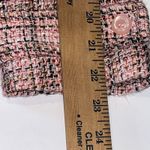 Sag Harbor VTG  Pink Tweed Blazer Women's 10 Petite Cropped Barbie Legally Blonde Photo 8