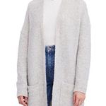 Free People Phantom Grey Cardigan Alpaca Wool Photo 0