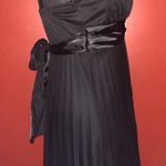 Neon Black Sheer Halter Top Dress Size M Photo 3