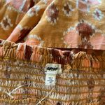 Aerie NEW  Braided Halter Hi-lo Midi Maxi Dress  Mustard Yellow Photo 4