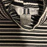 One Step Up 3/$22🌞  Striped Mock Neck Shirt Photo 1