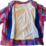 The La Costa Spa Vintage 80s/90s Multicolor Windbreaker Jacket S Unisex Pink Photo 7