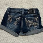 Miss Me Bedazzled Jean Shorts Photo 3