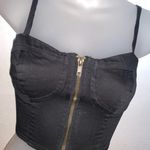 Nollie zipper tank top Black Size XS Photo 0