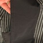 Chico's Pull On Pants 10R Or 1.5 Slimming Stretch Black White Control Top Photo 7