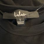 Lulus  Basic With a Twist Back Cutout Mini Dress Photo 7