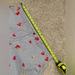 Old Navy  Women's Size 16 Striped Floral leaf Everyday Chino Shorts 100% cotton Photo 9