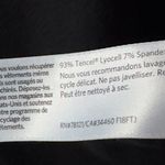 Eileen Fisher Tencel Lyocell Blend Wide Leg Jumpsuit v-neck zip up back zipper Photo 8