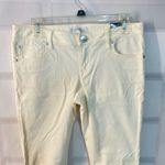 EXPRESS  Jeans NWT Ivory Five Pocket Stella Low Rise Jeggings Size 6 Photo 1