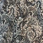 Banana Republic  Black and White Paisley Button Down Shirt Photo 6
