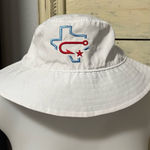 Hooks Baseball Corpus Christi Texas White Bucket Hat Adult Size Photo 0