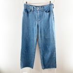 J.Crew Slim High Rise Wide Leg Jeans Light Indigo Wash Blue 30 / 10 Photo 1