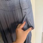 Anthropologie  Somerset Satin Slate Blue Maxi Dress Photo 5