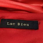 Lac Bleu  Red Spaghetti Sweetheart Neck Cami Camisole Bodycon Mini Dress Size S Photo 3