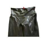 Spanx  Faux Leather Leggings High‎ Waist Black Shiny Stretch Womens XS Photo 2