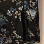 Miami  Black and Blue Floral Dress Photo 8
