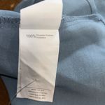 Cupshe Woman’s  Crossover Neck Blouse Blue Size Small Photo 3