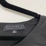 Eloquii  Black Bell Sleeve Sheer Cut Outs Blouse Womens 24 Whimsigoth Shirt Top Photo 5