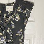 Moon River Women's Olive Green Floral Romper Size Medium Photo 3