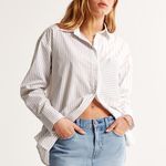 Abercrombie & Fitch Denim Mini Skirt Photo 0