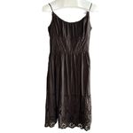 Loft Ann Taylor petite eyelet linen blend dress Photo 3