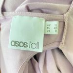 ASOS Bodycon Lilac Purple open Back Dress Size 8 Photo 11