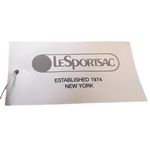 LeSportsac  black pouch with heart floral pattern Photo 2