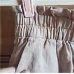 & Other Stories & Other Stories High Waisted Beige Linen Pants Photo 2