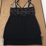 SheIn Womens Lacey Dress Polyester Spandex Stretchy Lightweight Black Tan Size 6 Photo 3