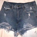 Articles of Society Medium Wash High Waisted Shorts Photo 0