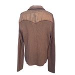 Bit & Bridle  Western Jacket Women’s Cowboy Rodeo Brown Wool Acrylic. Size XL Photo 1
