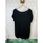 Peyton Jensen Black Short Sleeve T-Shirt - Size - Small - NWT Photo 1
