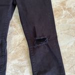 Levi's 724 high rise straight crop Jeans in Black Levi’s premium Photo 3