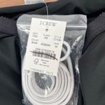 J.Crew  Black Ruched Bandeau One Piece Swimsuit Size M Photo 2