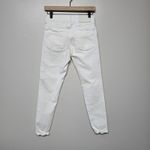 MOUSSY VINTAGE Womans Diana Skinny Jeans 25 White Japanese Denim Ankle 025EAC12 Photo 2