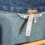 Free People  Dark Blue Jean Jacket Photo 2