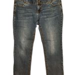 Torrid Vintage Y2K  Denim Jeans Women’s Sz 12 Low Rise Straight Leg Button Flap Photo 0