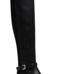 Dolce Vita Knee High Boots in Black Size 9 Almond Toe Side Zip Block Heel NEW Photo 0