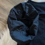 A New Day Black Puff Short-Sleeve Slim Fit Top Photo 5