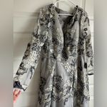 Mac Duggal Floral Embellished Illusion Sleeve Embroidered A-Line Gown- NWT Photo 5