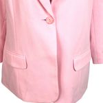 Sag Harbor Vintage 90s Classic Soft Pink Oversized Washable Blazer Size 14 Feminine Lined Photo 2