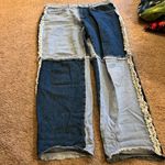 Urban Outfitters  ragged mom patchwork jeans 32 Photo 6