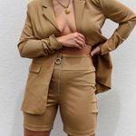 We Wore What Danielle Bernstein Biker High Waist Zipper Photo 0