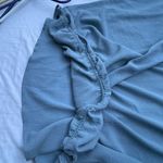 JODIFL NWT  size L faux wrap deep V blouson bell sleeves top. Photo 6