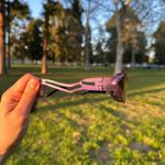 Fashion pink alien glasses Photo 1