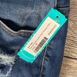 KanCan Maxine distressed fringed jeans size 32 Blue Photo 4